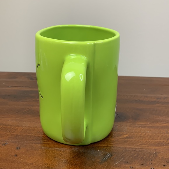 Last 1 - Rae Dunn “Toxic” Green Mug - Picture 2 of 7